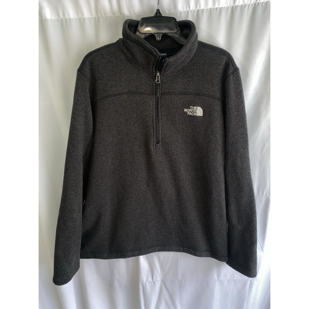 The North‎ Face Leo Sweater Fleece Mens Large 1/2 Zip Pullover